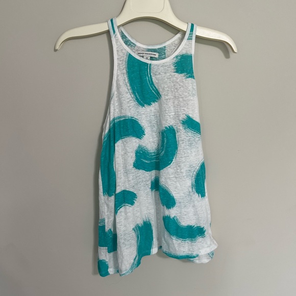 American Eagle Teal & White Tank Top - Picture 3 of 6